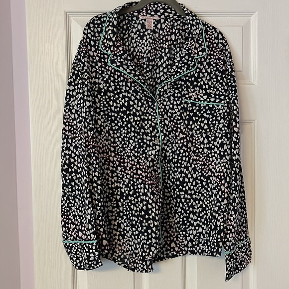 Victoria’s Secret pajamas new, never worn/washed pretty heart design size XL - Picture 3 of 5